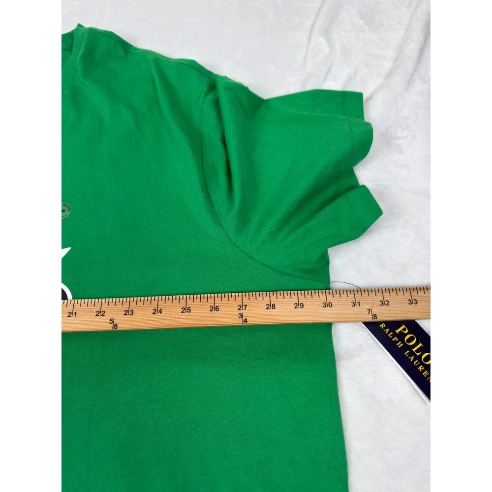 Polo Ralph Lauren Mens Print Shop Green Graphic Logo T-Shirt Big & Tall 3XB New